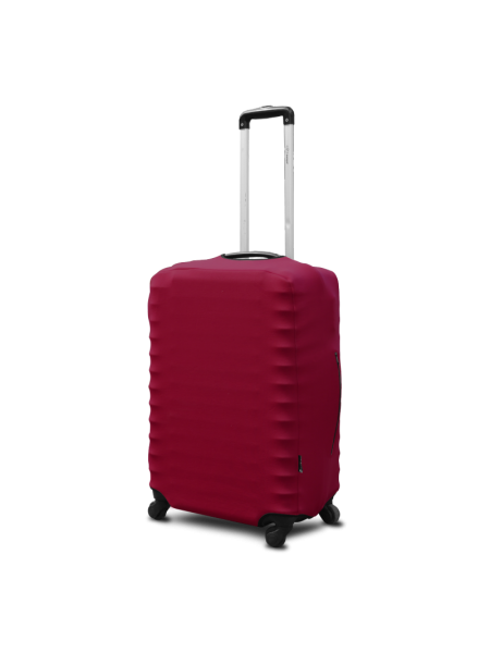 Чохол на валізу неопрен Coverbag M Бордо