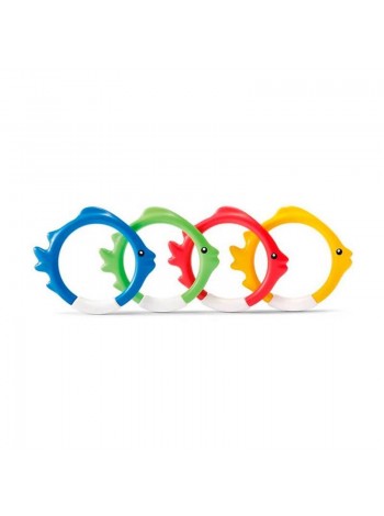 Підводний набір для пірнання Intex 55507 «Рибка» 4 шт (SKL1116)