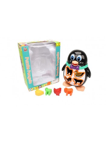 Пінгвін-сортер BK Toys 8323-1 фігурки-вкладки.