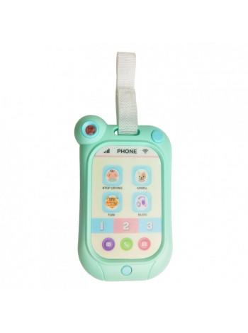Дитячий телефон Metr+ G-A081 інтерактивний Бірюзовий
