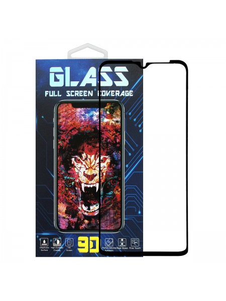 Захисне скло Premium Glass 9D Full Glue для Motorola Moto G9 Play Black