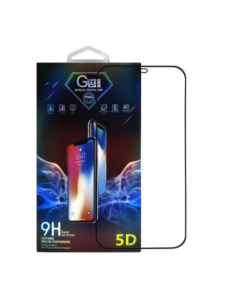 Захисне скло Premium Glass 5D Full Glue для Apple iPhone 12 / 12 Pro Black