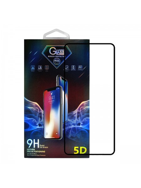 Захисне скло Premium Glass 5D Full Glue для Huawei P Smart 2021 Black