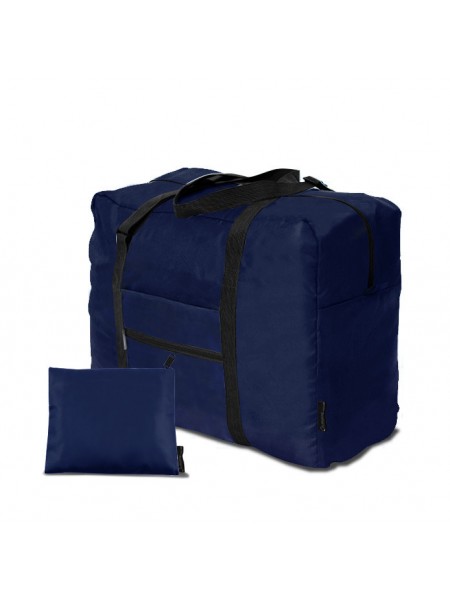 Дорожня сумка для ручної поклажі Coverbag 46х36х20 см Синя