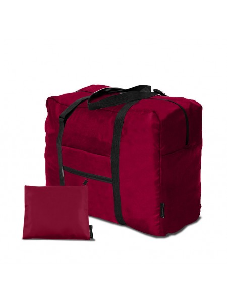Дорожня сумка для ручної поклажі Coverbag 46х36х20 см Бордо