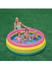 Дитячий надувний басейн Intex 57422-1 Кольори заходу 147 х 33 см із кульками 10 шт.