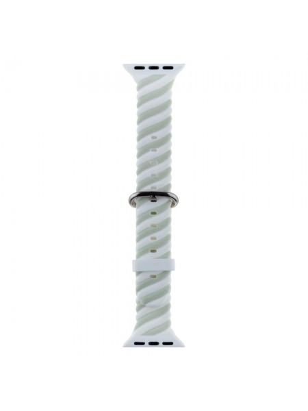 Ремінець Colour Bar для Apple Watch 38 / 40 mm Біло-М'ятний