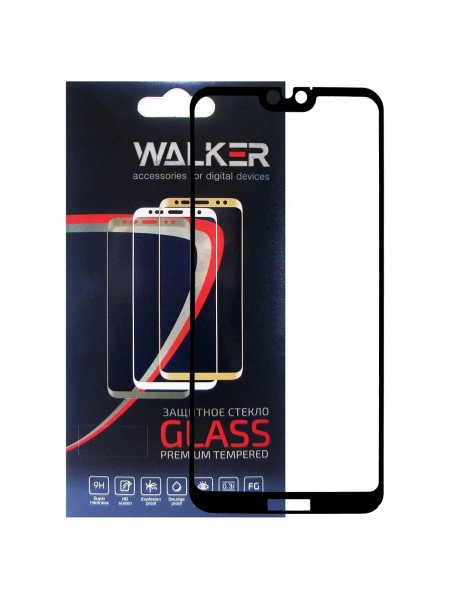 Захисне скло Walker 3D Full Glue для Honor 9X / 9N / 9i 2018 Black