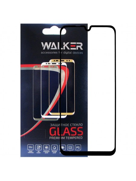 Захисне скло Walker 3D Full Glue для Huawei P Smart S / Y8P Black