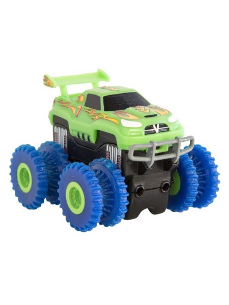 Машинка Trix Trux Monster Truk для канатного дитячого треку монстр-тракі Зелена