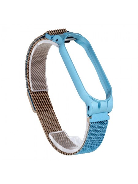 Ремінець для ANCHOR Xiaomi Mi Band 5 Milanese Loop Gradient Колір Блакитний