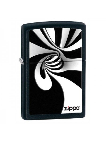Запальничка бензинова Zippo Spiral Black/White (28297)