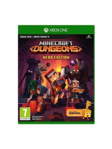 Гра для Xbox Series, Xbox One Mojang Minecraft Dungeons Hero Edition XBox One (росські субтитри)
