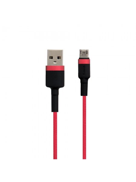Кабель USB Baseus CAMKLF-B USB to Micro 2.4A Червоний