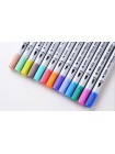 Набір двосторонніх маркерів STA Aquarelle Brush 36 кольорів (DN-3112)