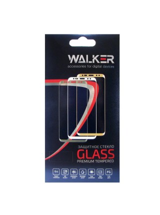 Захисне скло Walker 3D Full Glue для Huawei Y6 2019 / Y6 Pro 2019 Black