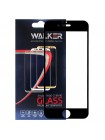 Захисне скло Walker 3D Full Glue для Apple iPhone 6/6S Black