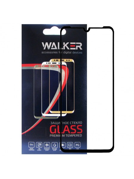 Захисне скло Walker 3D Full Glue для Huawei Nova 5 Pro Black