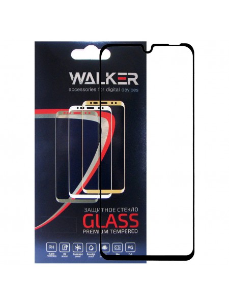 Захисне скло Walker 3D Full Glue для Huawei P30 Lite / Nova 4E Black
