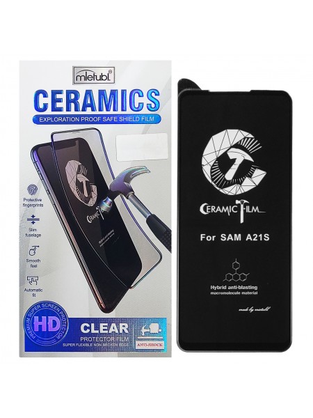 Захисна плівка Mleubl Ceramic для Samsung Galaxy A21S Black