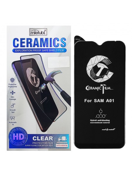Захисна плівка Mleubl Ceramic для Samsung Galaxy A01 Black