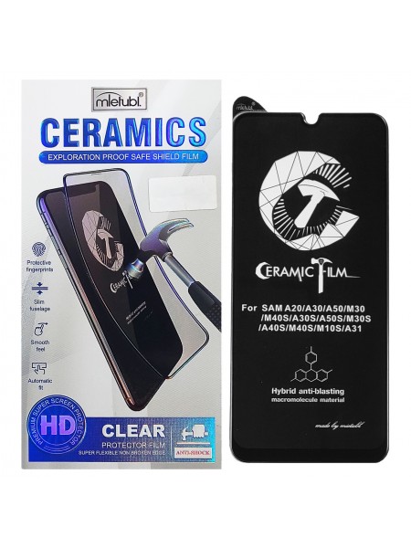 Захисна плівка Mleubl Ceramic для Samsung Galaxy A31 / A30 / A20 Black