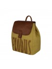 Рюкзак жіночий Exodus Leather Canvas R6901Ex131 24 Х 21 Х 11 см
