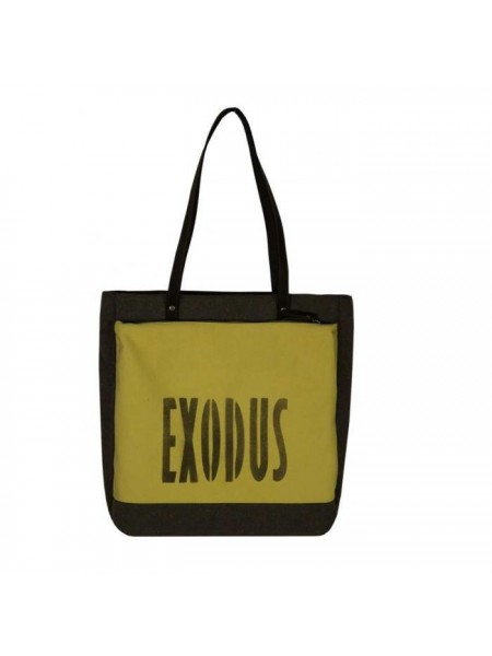 Сумка жіноча Exodus Leather Canvas Коричневий S4301Ex041 30 Х 34 Х 9 см
