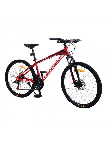 Велосипед дорослий Like2bike "Active 1.0" A212603 колеса 26" рама алюміній 15" червоний