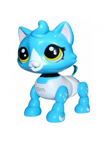 Інтерактивна іграшка Смилений вихованець "Кіт" DISON E5599-9 Блакитний