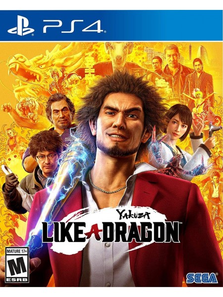 Гра Sega Yakuza Like a Dragon PS4 (росські субтитри)