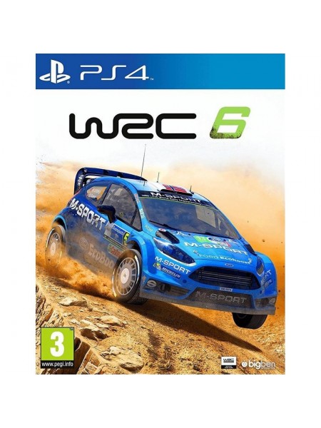 Гра Biggen Interactive WRC 6 PS4 (англійська версія)