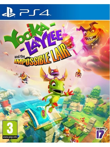 Гра Team17 Yooka-Laylee and the Impossible Lair PS4 (англійська версія)