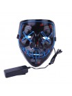 Аксесуар на вечірки SUNROZ Neon LED Mask світлодіодна маска Синій (SUN3168)