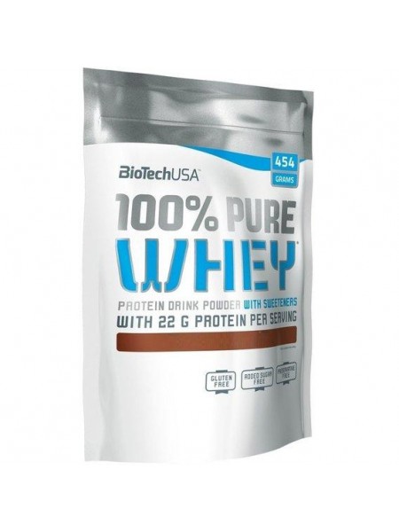 Протеин BioTechUSA 100% Pure Whey 454 g /16 servings/ Bourbon Vanilla