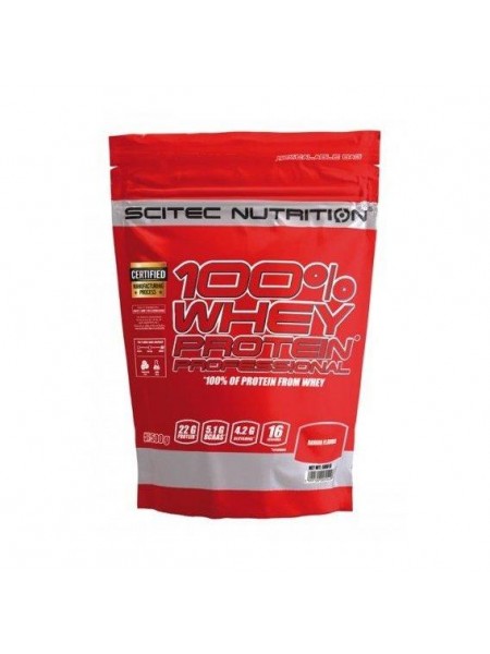 Протеин Scitec Nutrition 100% Whey Protein Professional 500 g /16 servings/ Lemon Cheesecake