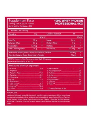 Протеин Scitec Nutrition 100% Whey Protein Professional 500 g /16 servings/ Vanilla