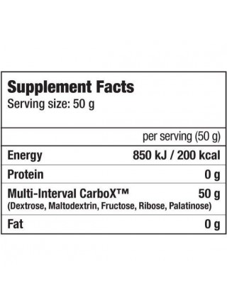 Гейнер BioTechUSA Carbox 1000 g /20 servings/ Lemon