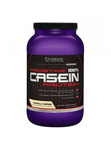Протеин Ultimate Nutrition Prostar 100% Casein Protein 907 g /27 servings/ Vanilla Creme