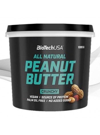 Замінник харчування BioTechUSA Peanut Butter 1000 g /40 servings/Crunchy