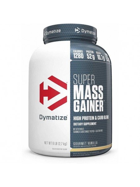 Гейнер Dymatize Super Mass Gainer 2722 g /8 servings/ Courment Vanilla