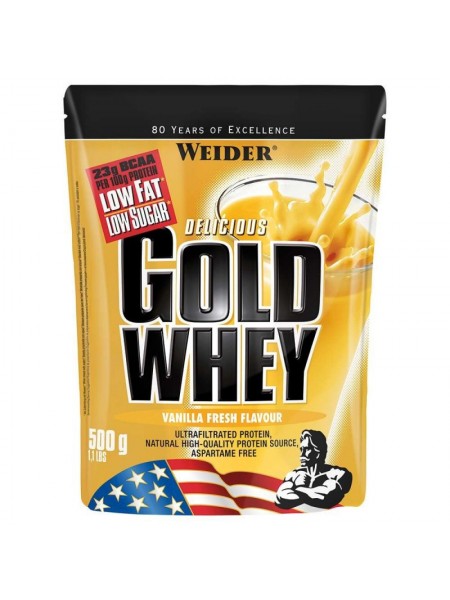 Протеин Weider Gold Whey 500 g /16 servings/ Vanilla Fresh