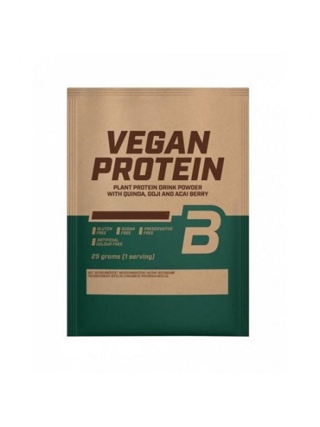 Протеин BioTechUSA Vegan Protein 25 g /1 servings/ Chocolate Cinnamon