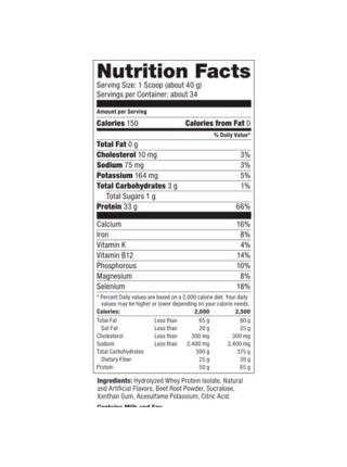 Протеин Ultimate Nutrition HydroCool 1360 g /40 servings/ Chocolate Creme