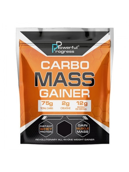 Гейнер Powerful Progress Carbo Mass Gainer 2000 g /20 servings/ Hazelnut