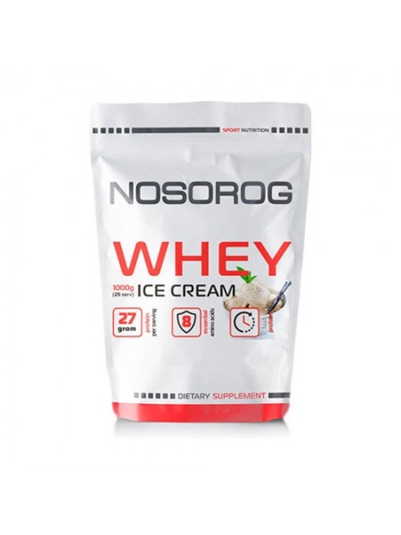 Протеин Nosorog Nutrition Whey 1000 g /25 servings/ Ice Cream