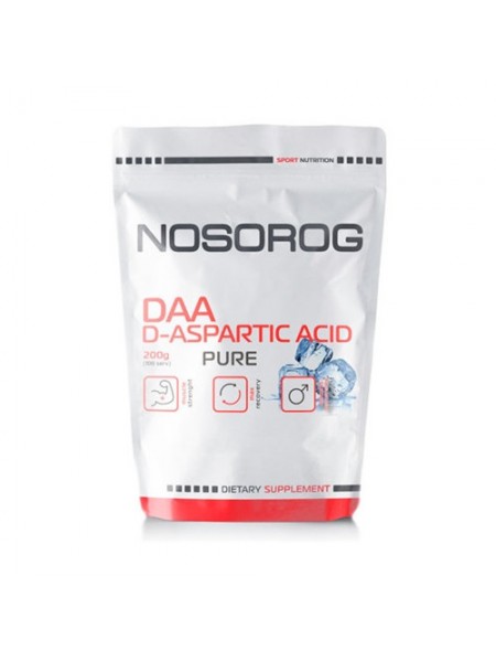 Комплексний тестостероновий препарат Nosorog Nutrition DAA 200 g /100 servings/ Unflavored