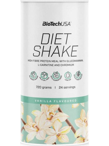 Замінник харчування BioTechUSA Diet Shake 720 g /24 servings/Vanilla