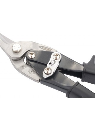 Ножиці для металу Gross "PIRANHA" 250 мм прямий і лівий різ сталь-СrMo двокомпонентні ручки
