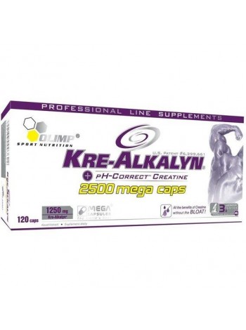 Креатин моногідрат Olimp Nutrition Kre-Alkalyn 2500 Mega Caps 120 Caps